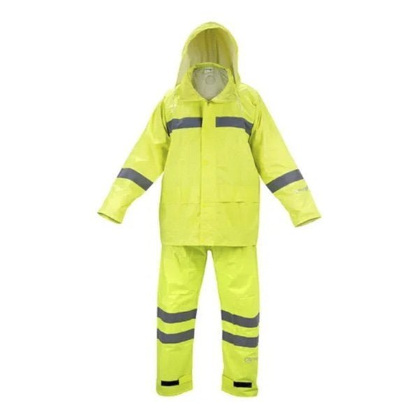 Traje Para Agua Ms Pu Fluor Vial Amarillo Comercial Ara