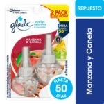 DESODORANTE AMBIENTAL GLADE RECARGA 21ML VAINILLA PACKS X 2