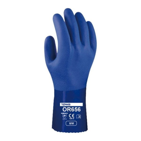 GUANTE GOMA AZUL TOWA