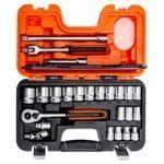 JUEGO DADOS 1/2 X24 PIEZAS 10 AL 32 MM BAHCO S240