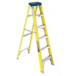 ESCALERA FIBRA VIDRIO TIJERA 2,44 MTS FS2008