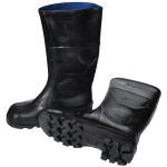 BOTA GOMA PERUANA FORRO AZUL