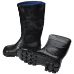 BOTA GOMA PERUANA FORRO AZUL
