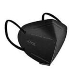 MASCARILLA DESECHABLE KN95 NEGRA PQTE 20 UN