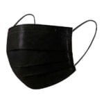 MASCARILLA DESECHABLE RECTANGULAR NEGRA CAJA 50 UNID
