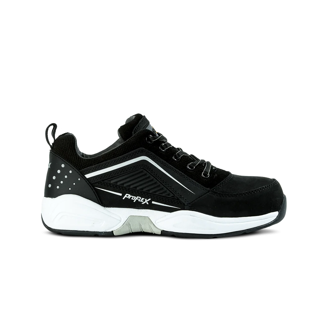 ZAPATILLA SEGURIDAD PROFLEX PF-141 NEGRA - Imagen 2
