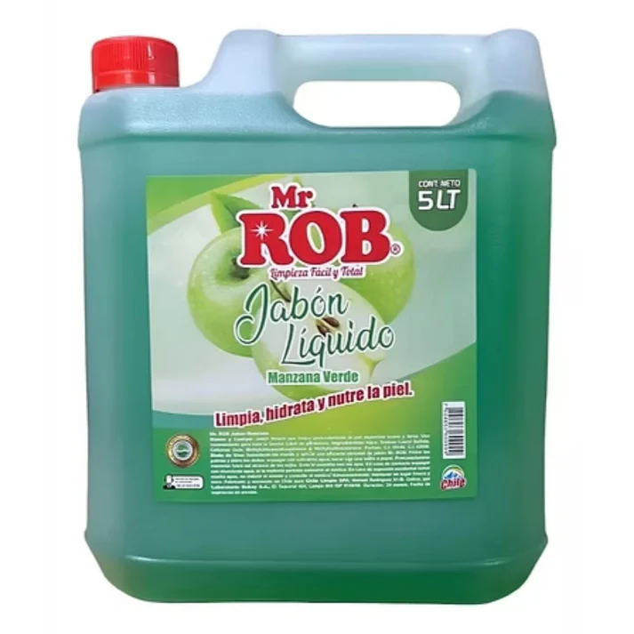 JabonliquidomanzanaparamanosBidon5LitrosMrROB1200001 JABON MANZANA Mr Rob 5LTS - Imagen 1